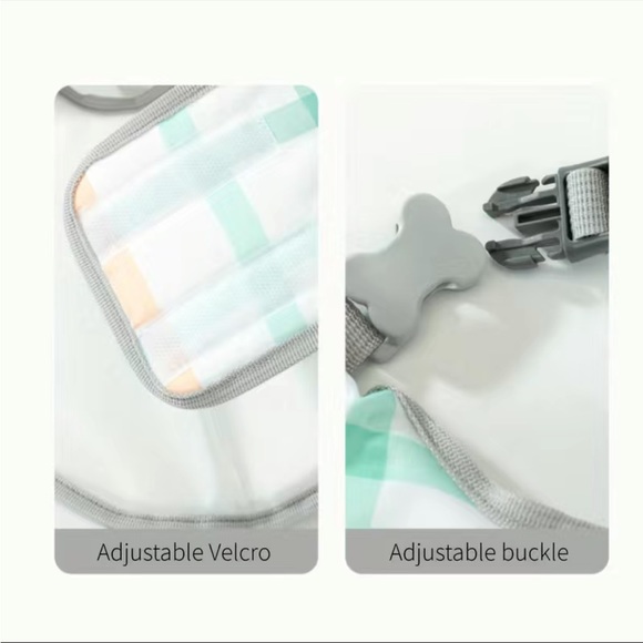 NWT plaid with angel wings life jacket for dogs - Picture 5 of 13